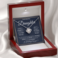 Graduation Gift for Daughter | Love Knot Necklace | “I Will Always Carry You In My Heart” | Meaningful Jewelry Gift