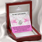 To My Soulmate Jewelry Gift - Love Knot Forever Necklace with Heartfelt Message Card From You -Greatest Adventure
