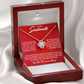 To My Soulmate - I want You To Be My Last Everything - Eternal Love Knot Necklace in a Luxury Gift Box - Price Includes Free Shipping