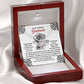 To My Soulmate Jewelry Gift - Love Knot Forever Necklace - Cherish You