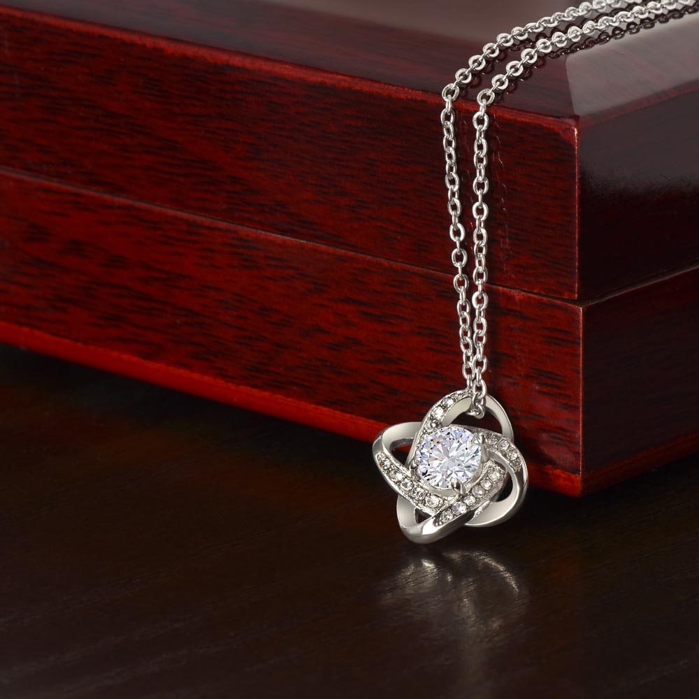 My Soulmate - How Special You Are To Me Love Knot Necklace