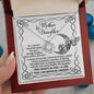 To My Daughter From Mom - Love Knot Necklace Gift - A Special Bond