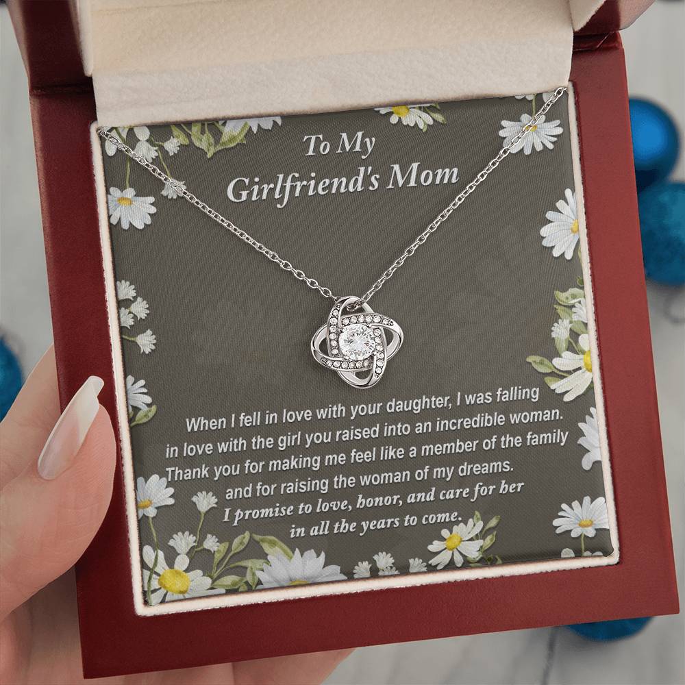 Girlfriend's Mom - Incredible Woman - Love Knot Necklace