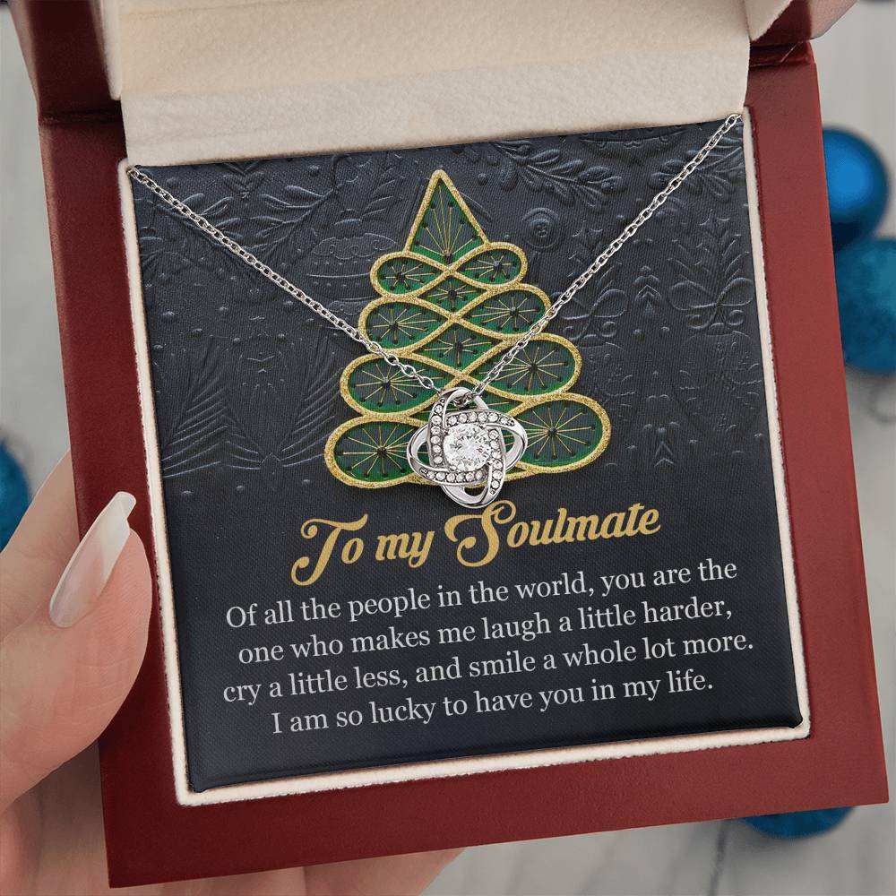 Soulmate Jewelry Gift - Love Knot Necklace - In My Life