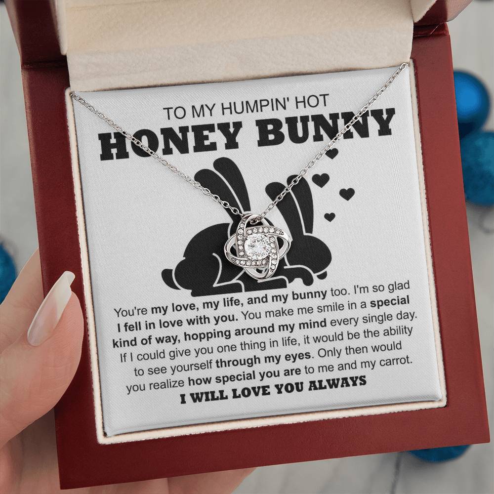 To My Soulmate Jewelry Gift - My Carrot - Love Knot Necklace