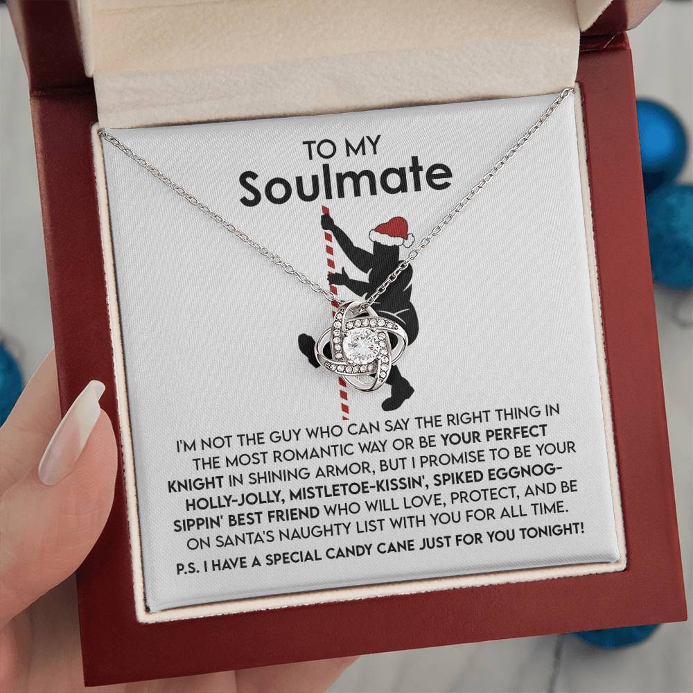 Soulmate Jewelry Gift - Love Knot Necklace - For All Time