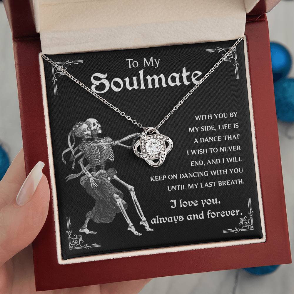 Soulmate Necklace Gift For Halloween - Keep On Dancing