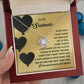 To My Soulmate Jewelry Gift - 14K Gold Love Knot Forever Necklace with Message Card - A Step Closer