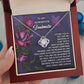 To My Soulmate Jewelry Gift - Love Knot Forever Necklace - Unspoken Promise