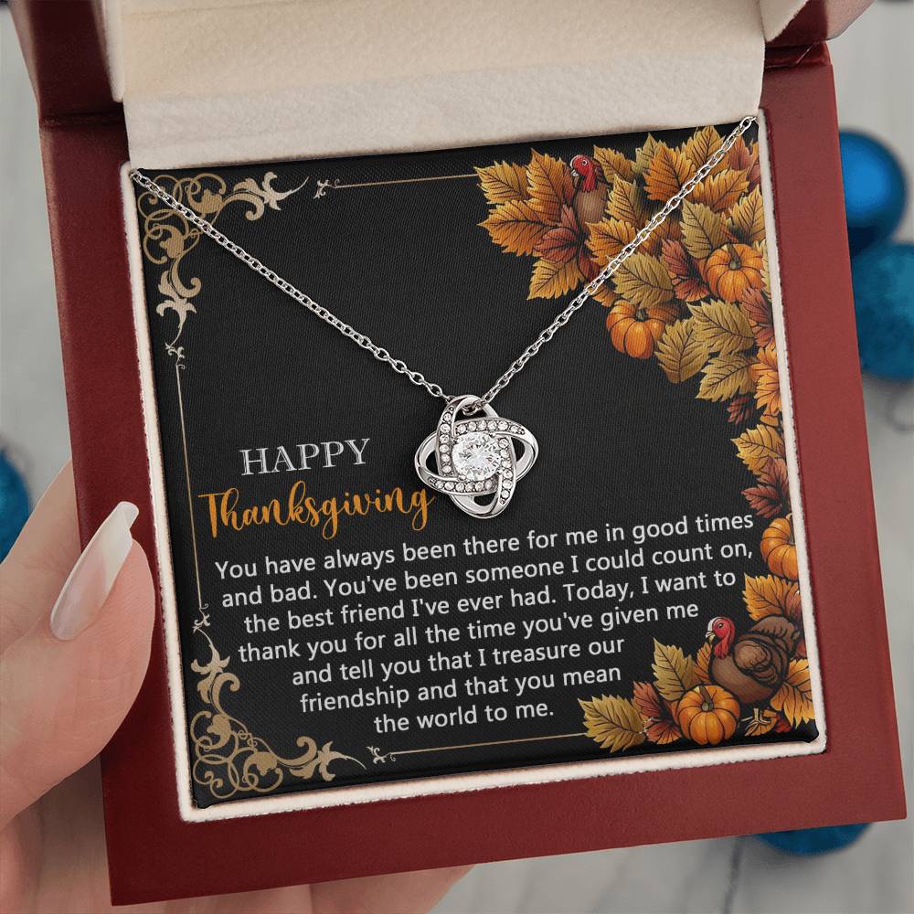 Thanksgiving Jewelry Gift For Women - Someone I Can Count On