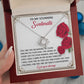 To My Soulmate Jewelry Gift - Love Knot Forever Necklace with Heartfelt Message Card From You - Soul's Counterpart