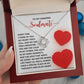 To My Soulmate Jewelry Gift - Love Knot Forever Necklace - In My Heart