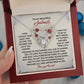 To My Soulmate Jewelry Gift - Love Knot Forever Necklace - Laugh With You