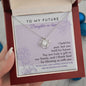 Future Daughter-in-Law Gift - Love Knot  Necklace - A Gift