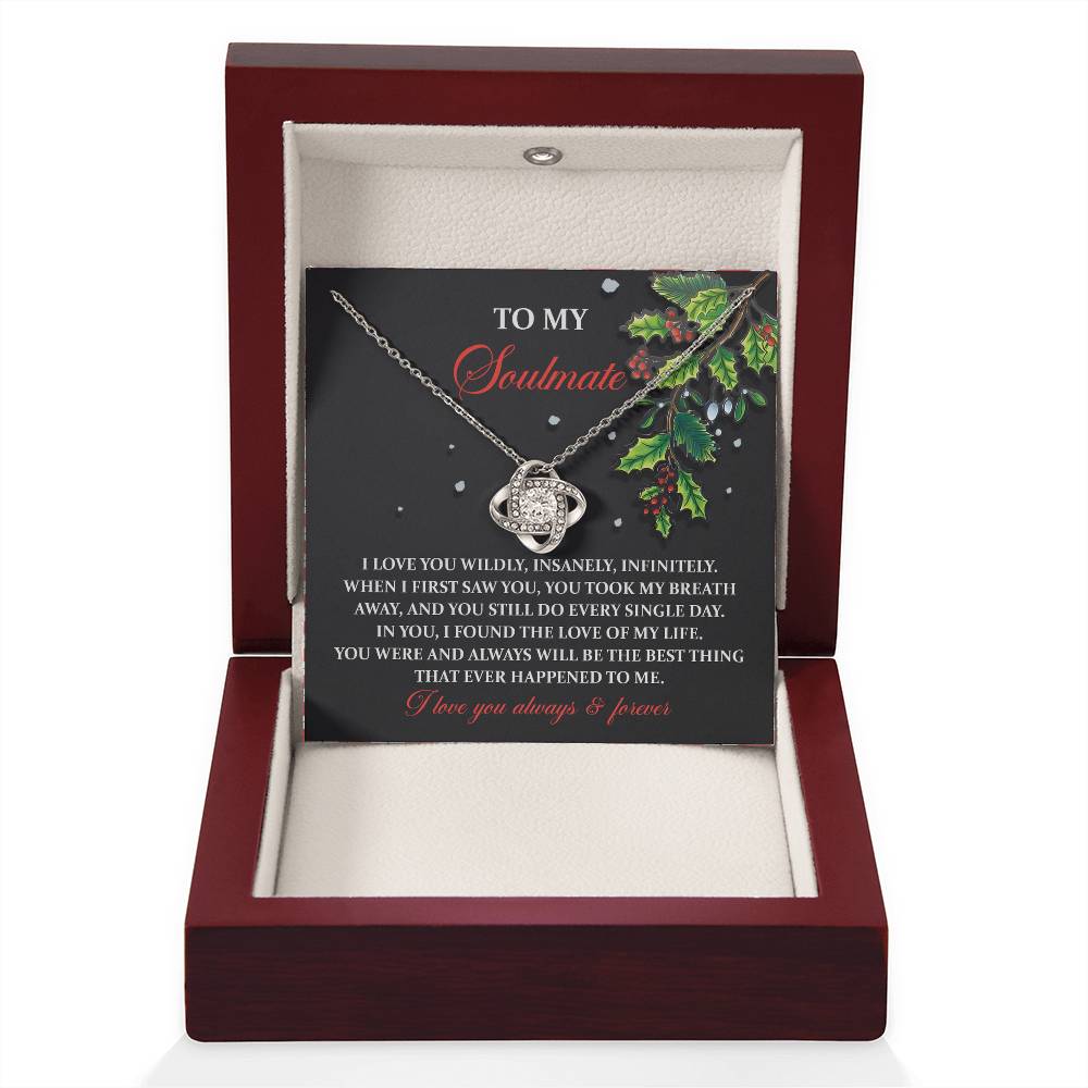 Soulmate Jewelry Gift - Knot Of Love Necklace - You Still Do