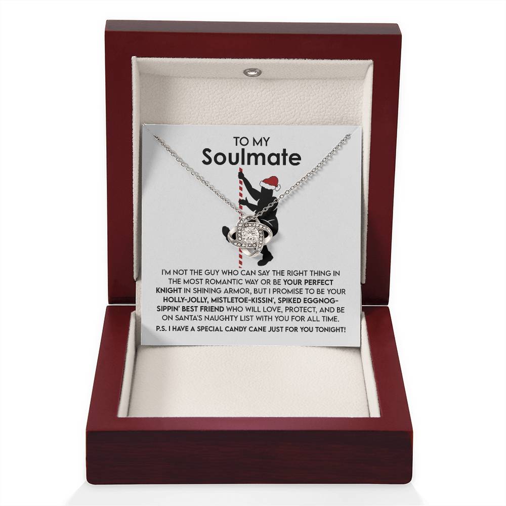 Soulmate Jewelry Gift - Love Knot Necklace - For All Time