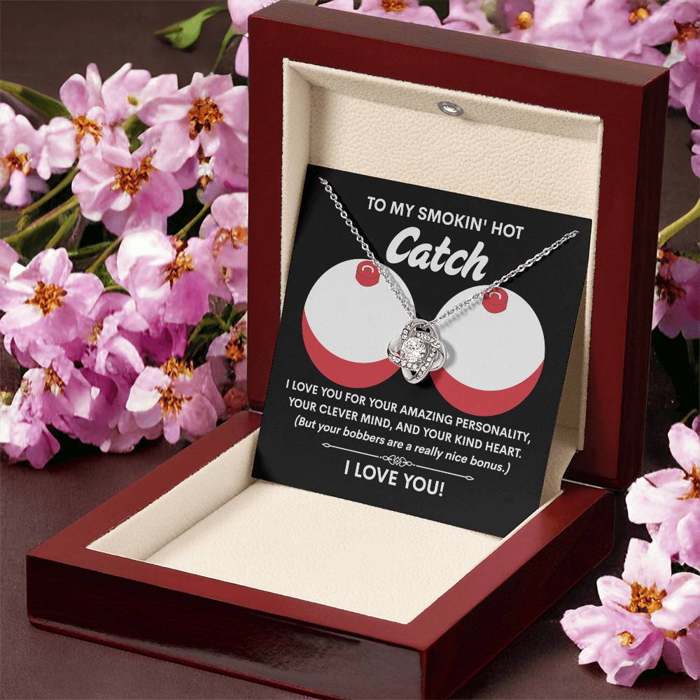 To My Soulmate Jewelry Gift - Nice Bonus - Love Knot Necklace