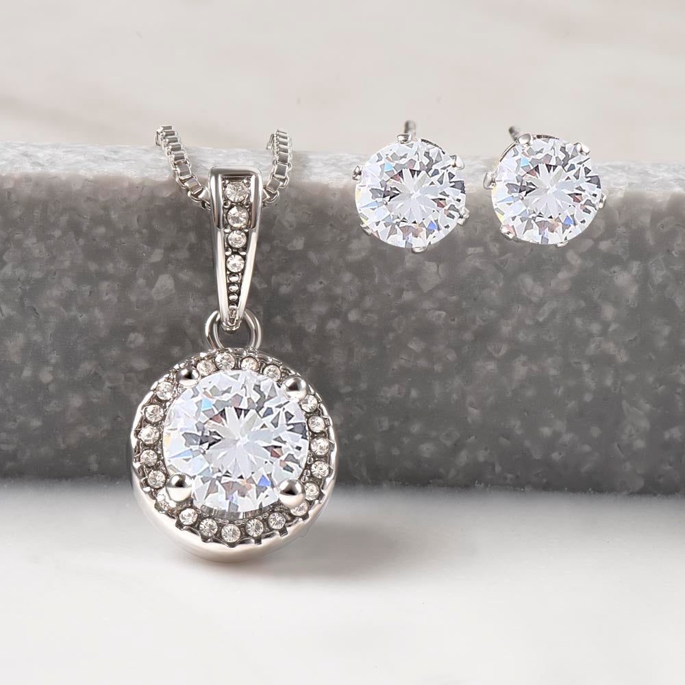 Daughter-in-Law Necklace Gift from Father-in-Law | Jewelry Set