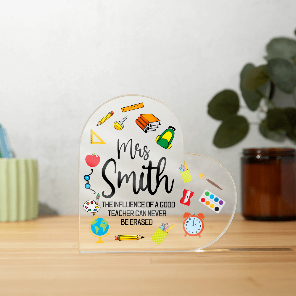 Influence of a good teacher Design 3