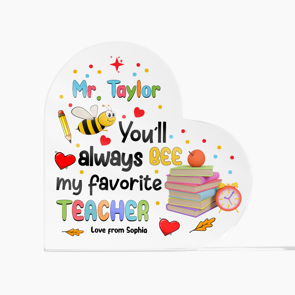 My Favourite Teacher Design 7