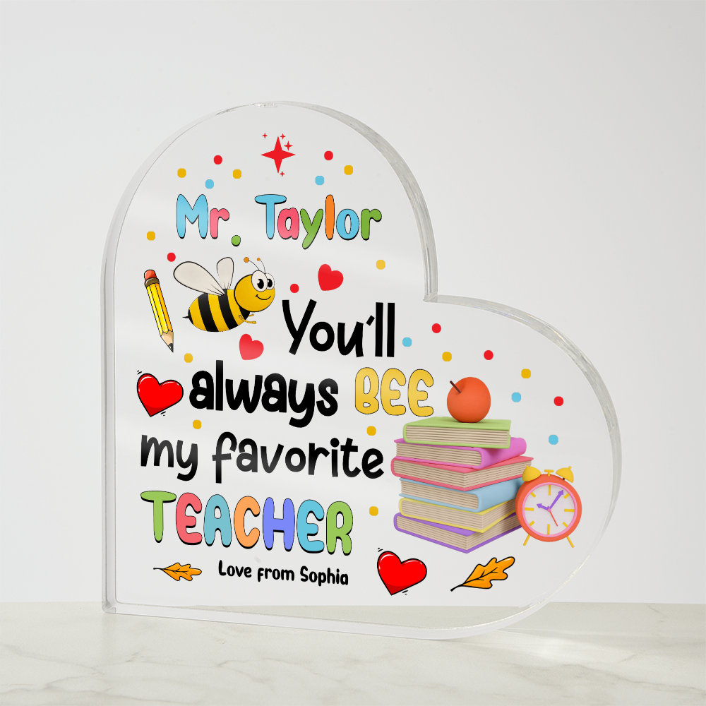My Favourite Teacher Design 7