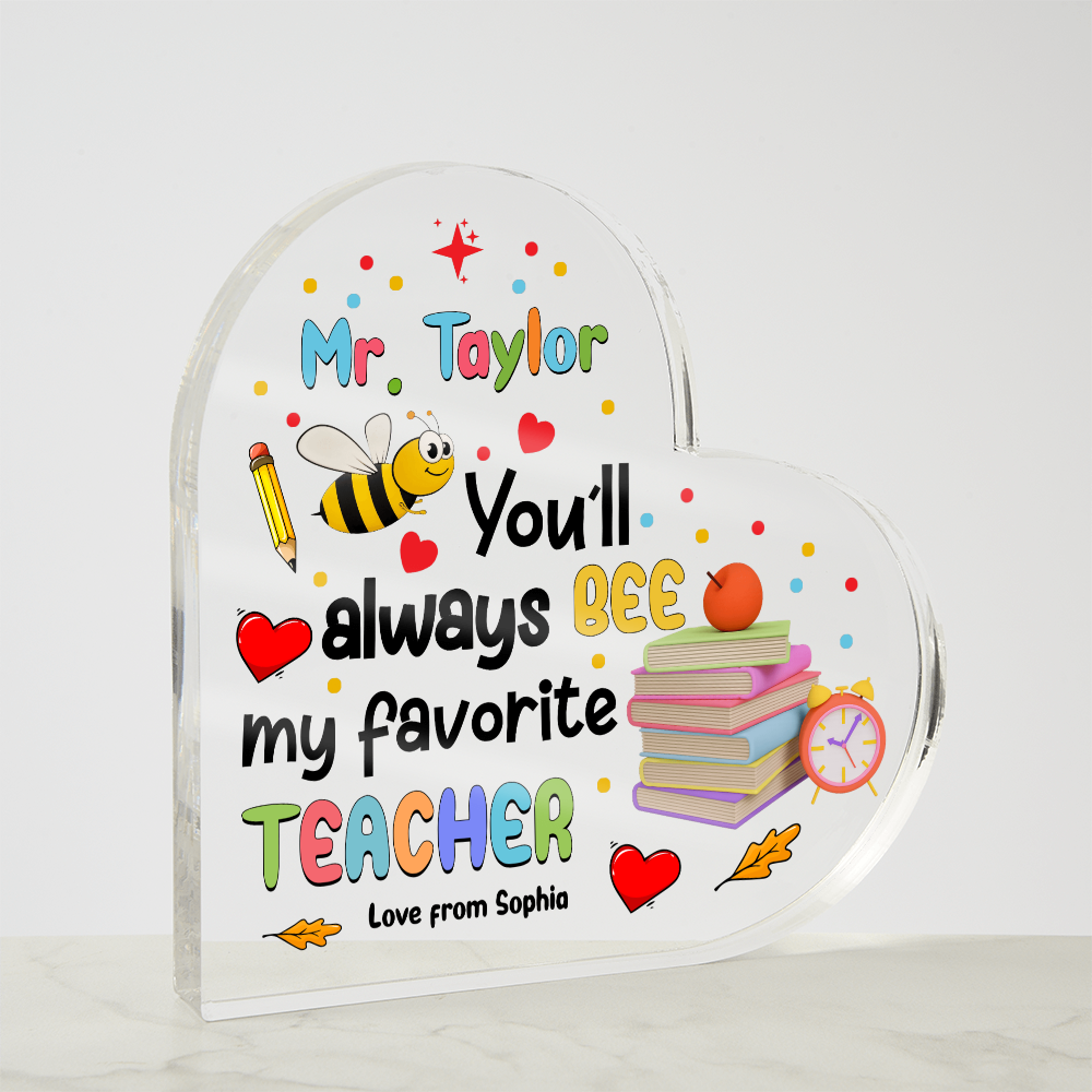 My Favourite Teacher Design 7