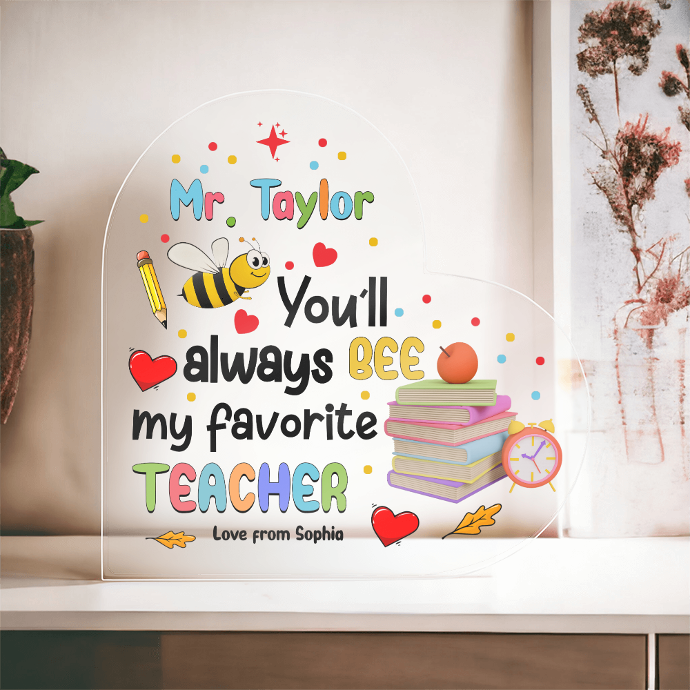 My Favourite Teacher Design 7