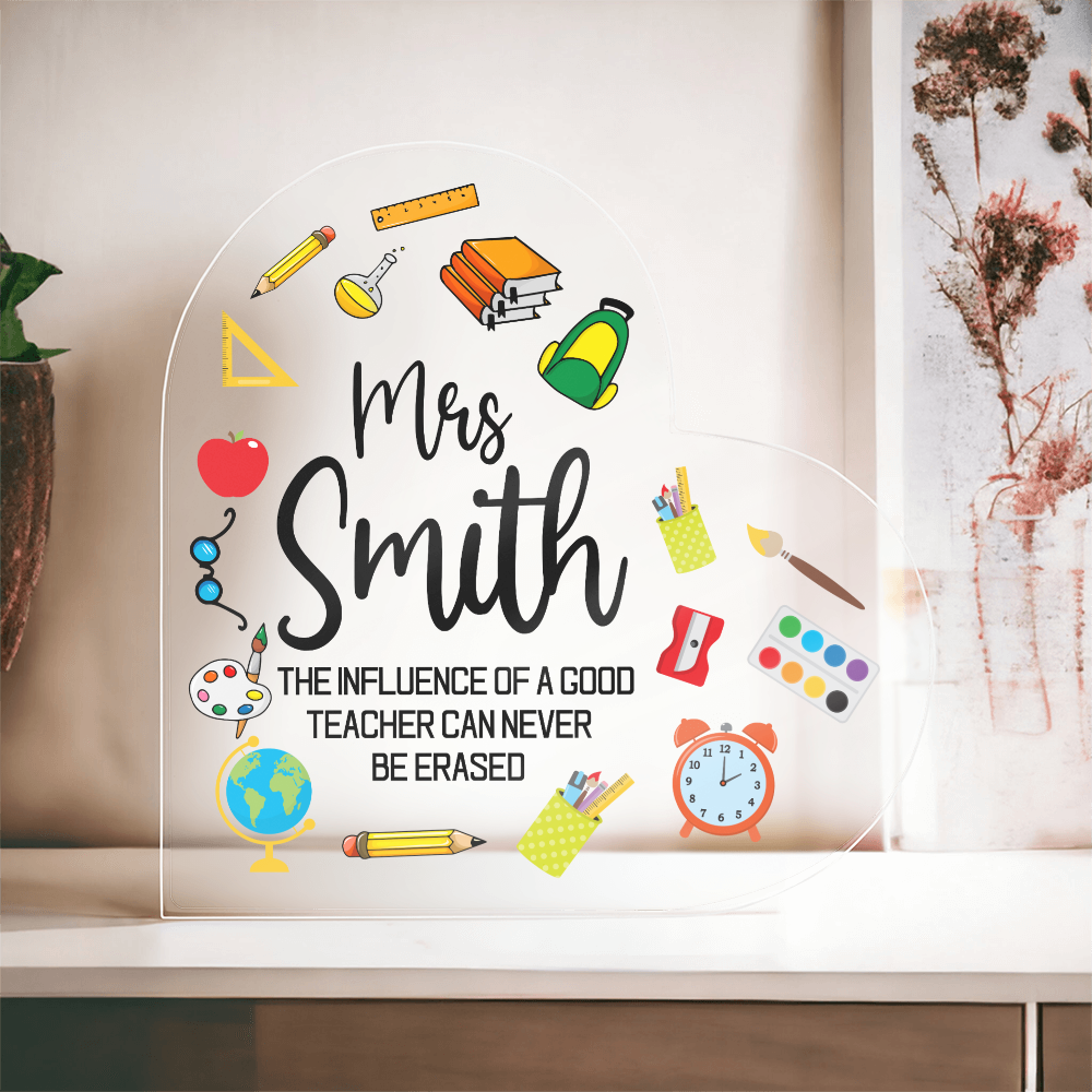 Influence of a good teacher Design 3