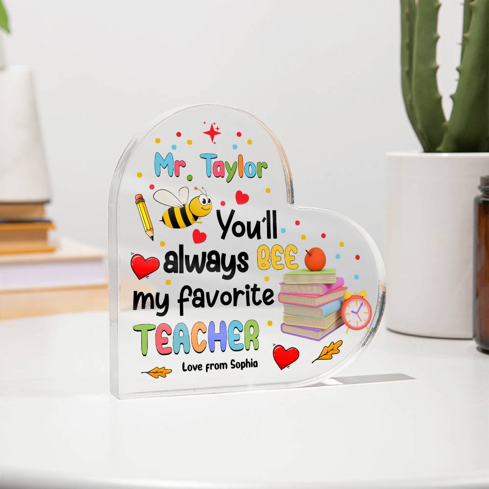 My Favourite Teacher Design 7