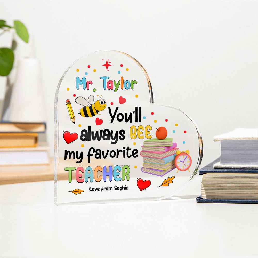 My Favourite Teacher Design 7