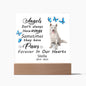 Husky Memorial Square Acrylic Sign Plaque