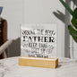 Personalized Dad Gift - You're The Best Acrylic Plaque