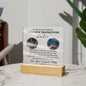 To My Forever Soulmate - Borders - Personalized Acrylic Plaque