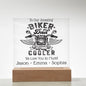 Personalized Gift For Dad - Amazing Biker Dad Acrylic Plaque