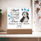Havanese Memorial Square Acrylic Sign Plaque