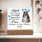 Sheltie Memorial Square Acrylic Sign Plaque