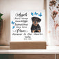 Rottweiler Memorial Square Acrylic Sign Plaque