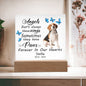 Beagle Memorial Square Acrylic Sign Plaque