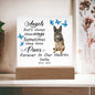 German Sheppard Memorial Square Acrylic Sign Plaque