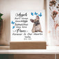 French Bulldog Memorial Square Acrylic Sign Plaque