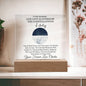 To My Soulmate - Our Unity - Personalized Acrylic Plaque