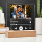 Personalized Soulmates Love Story Acrylic Song Plaque Table Top Display