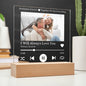 Personalized Soulmates Acrylic Song Plaque Table Top Display