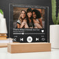 Personalized Friends Acrylic Song Plaque Table Top Display