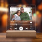 Personalized Anniversary Acrylic Song Plaque Table Top Display