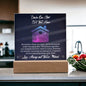 House warming gift  - under one star - Personalized Acrylic Plaque