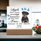 Rottweiler Memorial Square Acrylic Sign Plaque