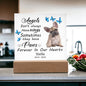 French Bulldog Memorial Square Acrylic Sign Plaque