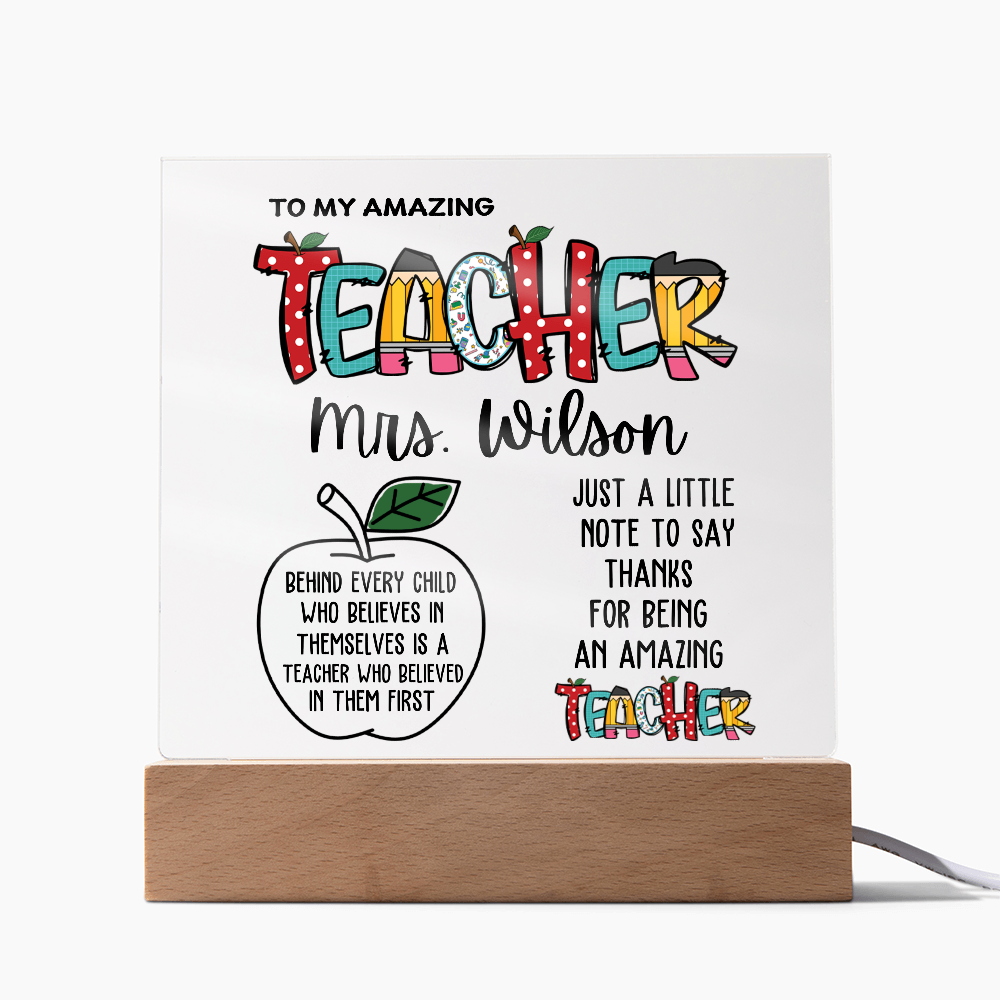 Teacher - Behind Every Child