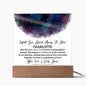 Personalized Gift - Infinite Love - Personalized Acrylic Plaque